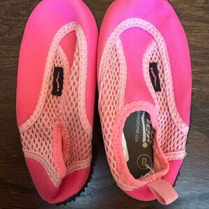 Unbranded Kids Pink Slip-On Mesh Water Shoes